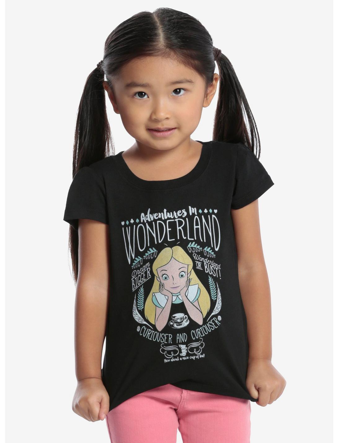 Disney Alice In Wonderland Toddler Tee, BLACK, hi-res