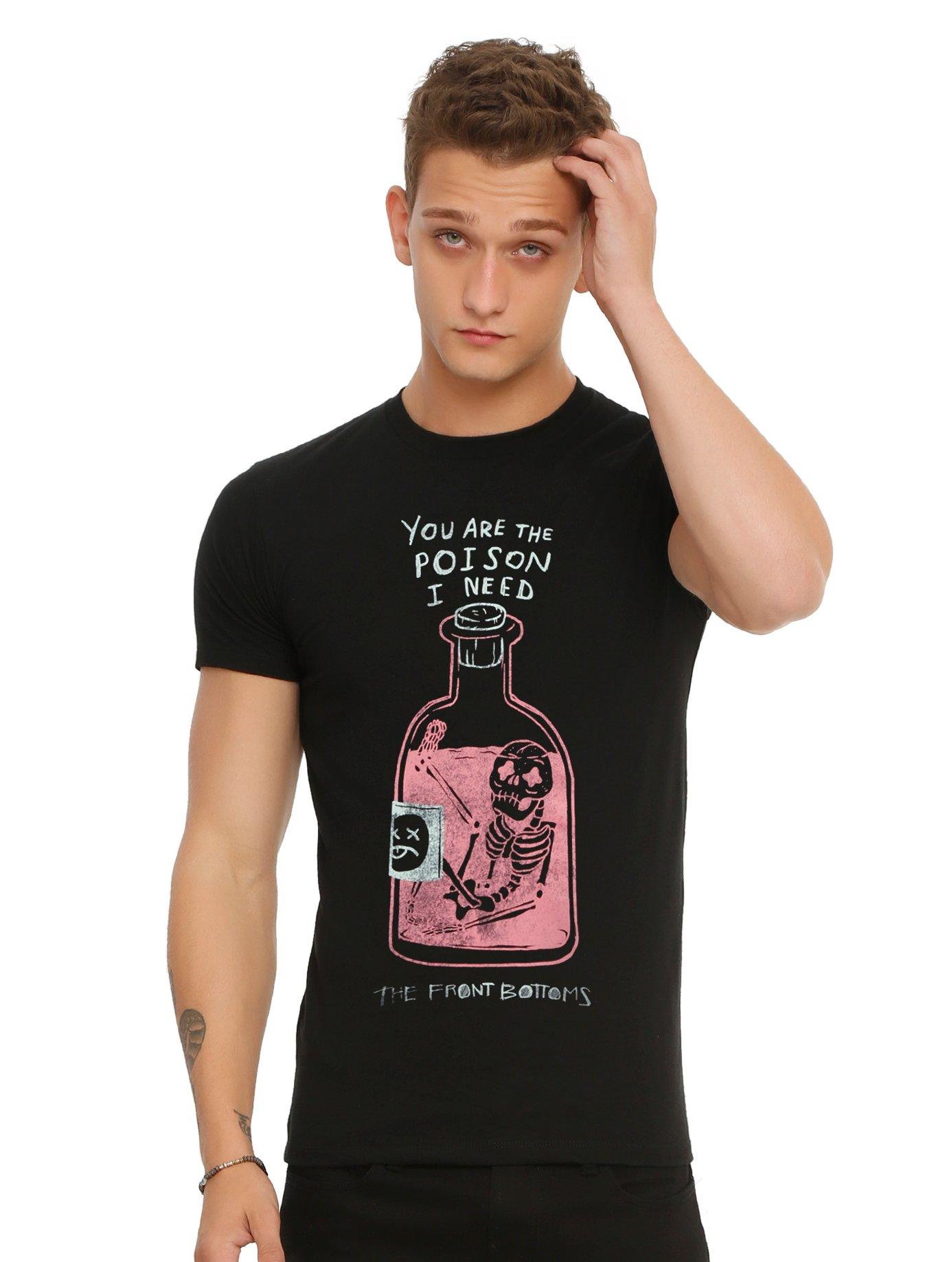 The Front Bottoms Poison T-Shirt, BLACK, hi-res