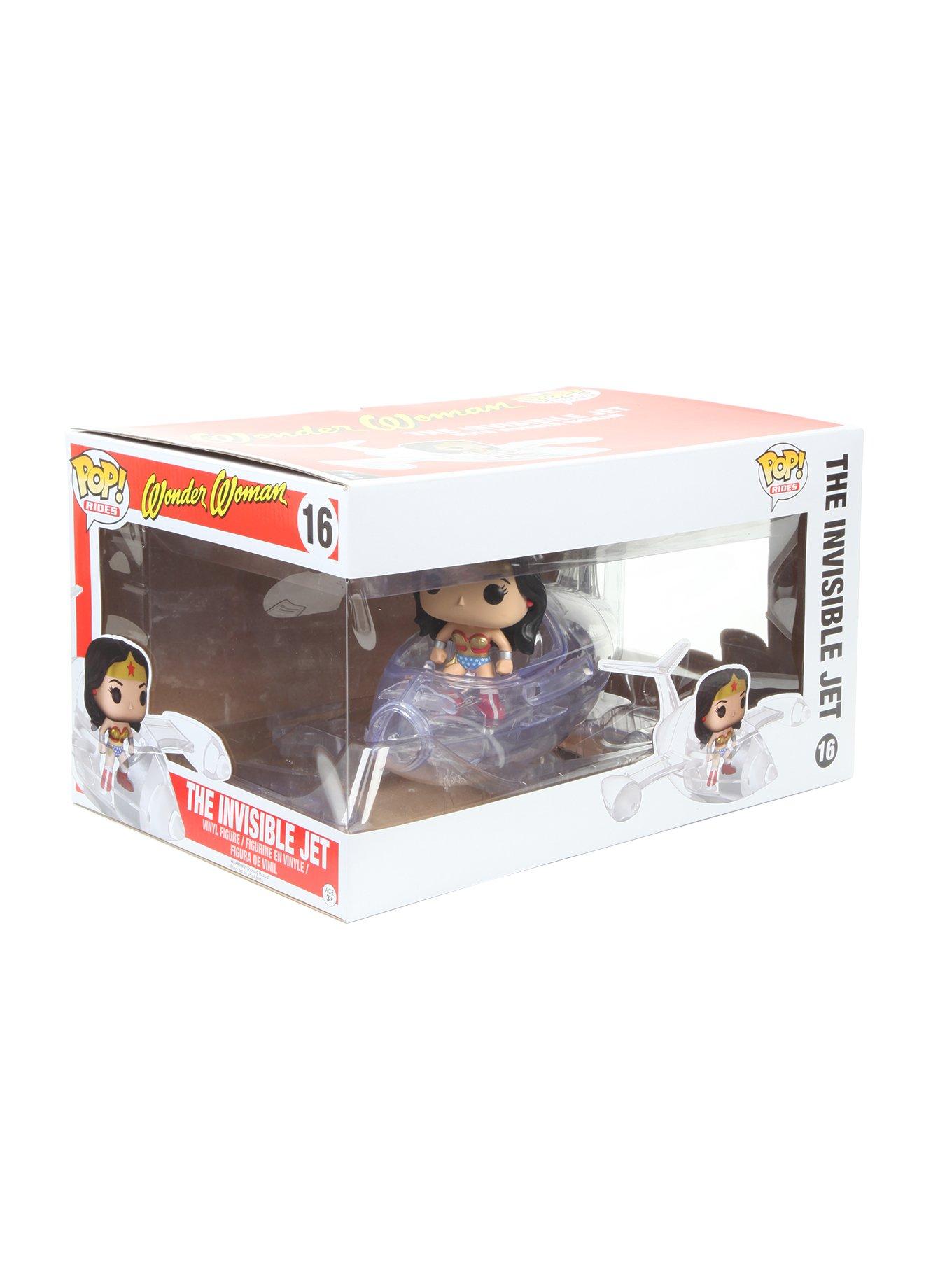 Funko DC Comics Pop! Rides The Invisible Jet With Wonder Woman Vinyl Vehicle, , hi-res