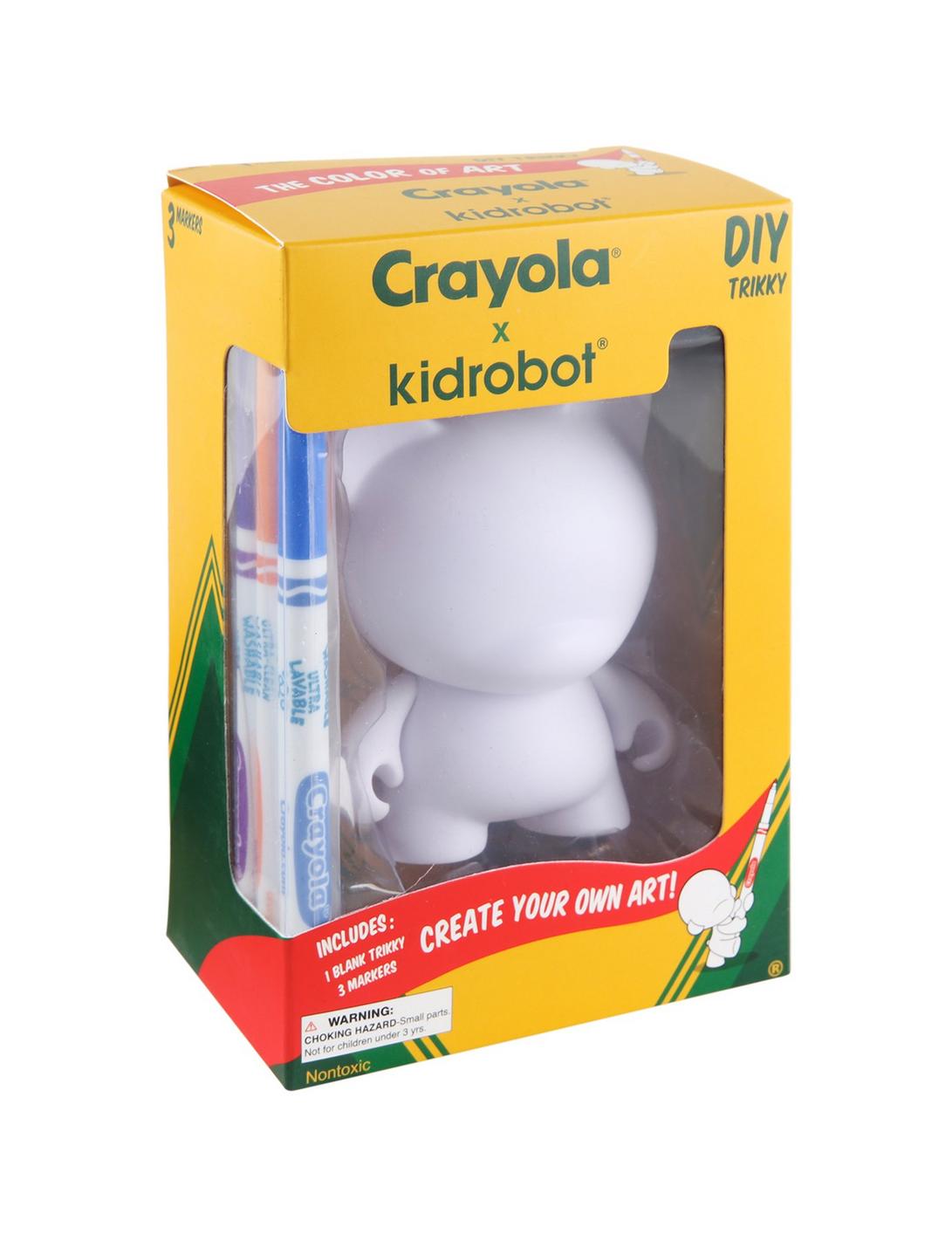 Crayola X Kidrobot Trikky Figure, , hi-res