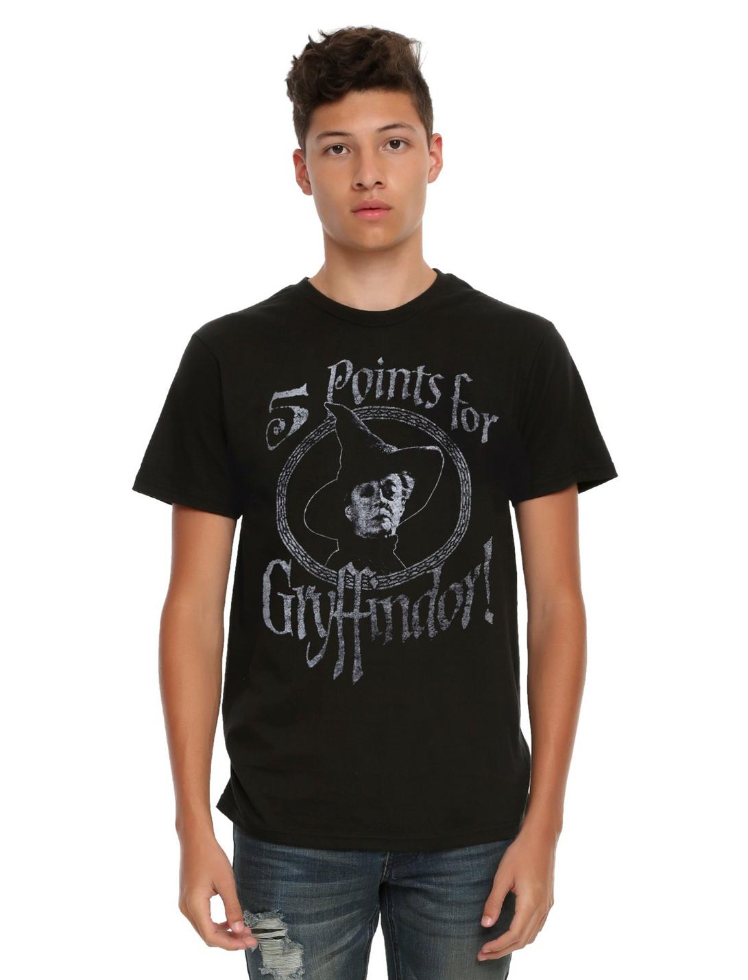 Harry Potter 5 Points For Gryffindor T-Shirt, BLACK, hi-res