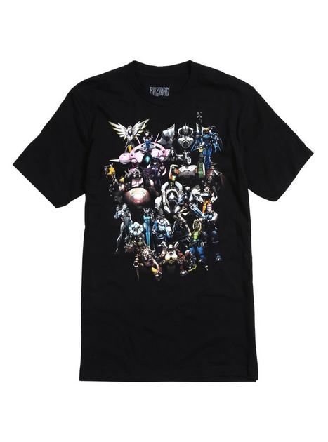 Overwatch Characters Group T-Shirt | Hot Topic