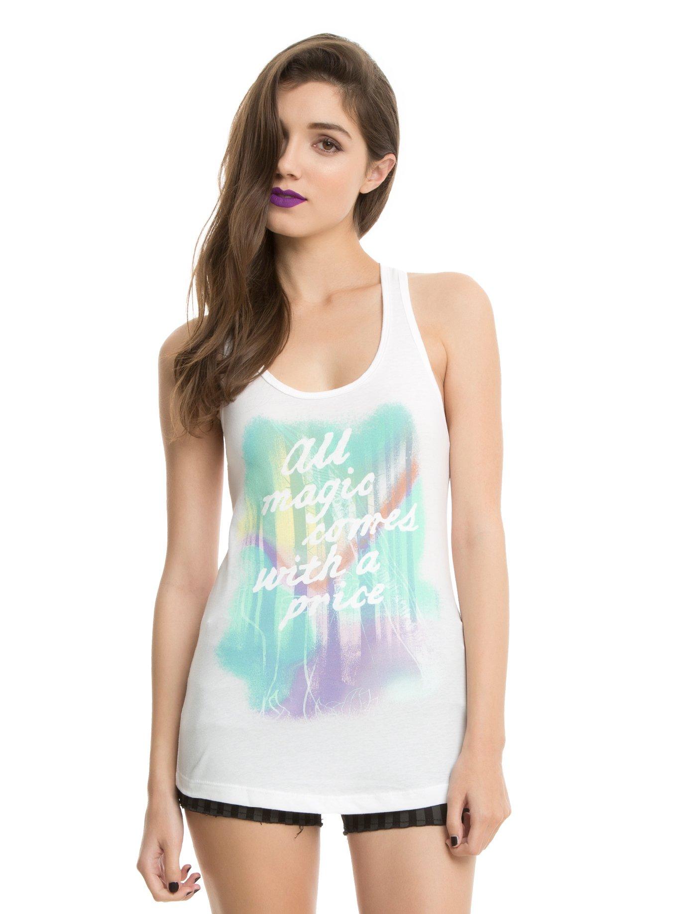 Once Upon A Time Magic Comes With A Price Girls Tank Top, BLACK, hi-res
