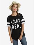 Can't Deal Womens Tee, BLACK, hi-res