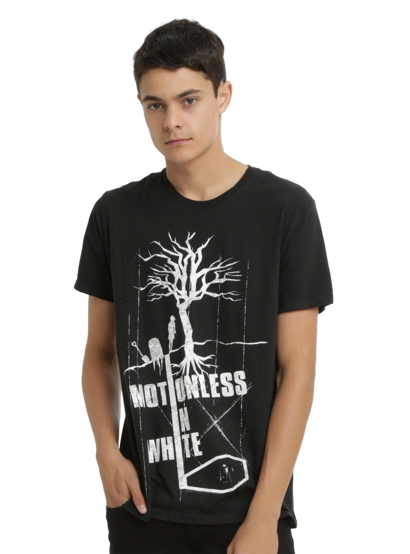 Motionless In White Grave T-Shirt, BLACK, hi-res