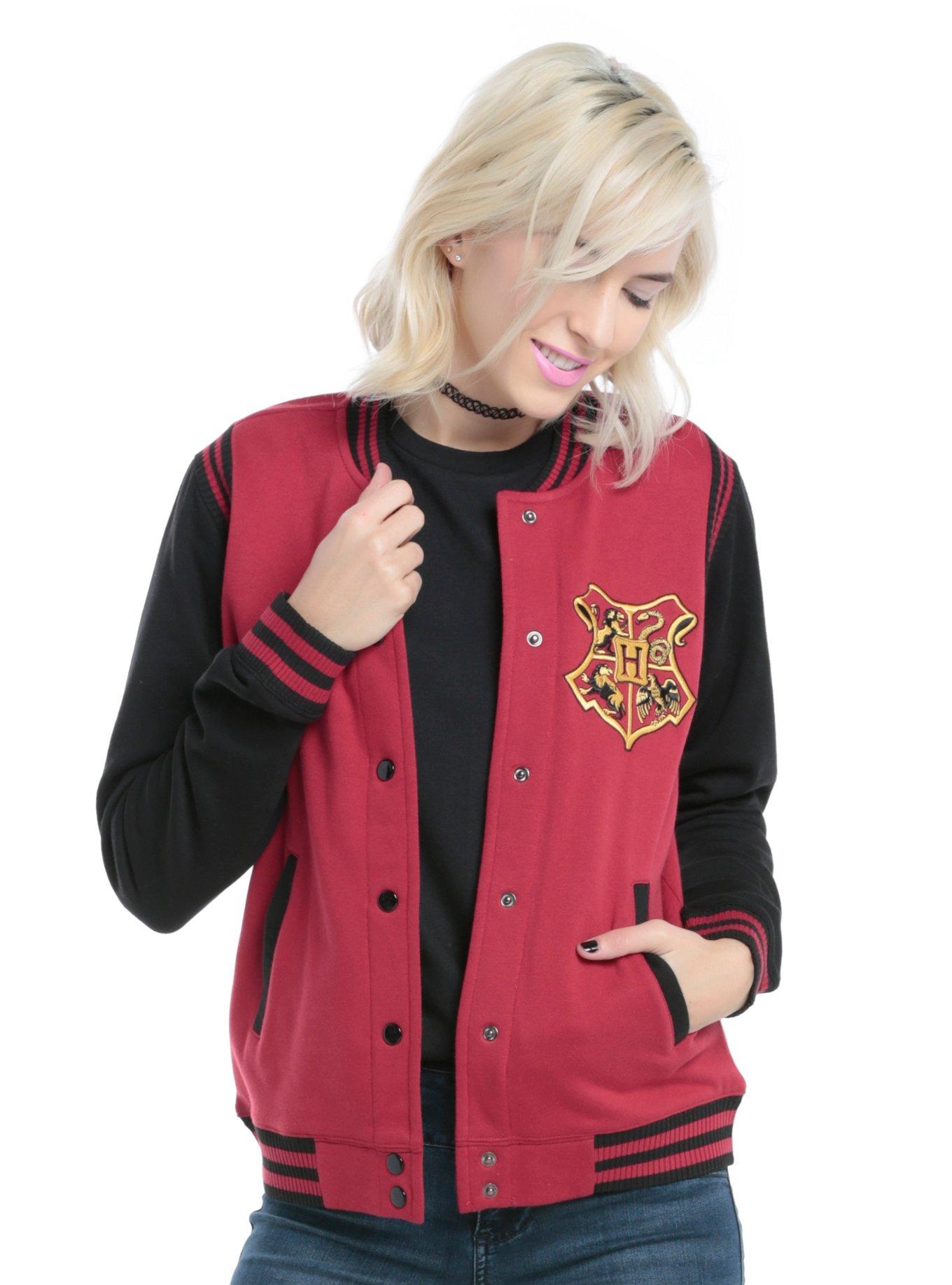 Harry Potter Gryffindor Girls Varsity Jacket Hot Topic