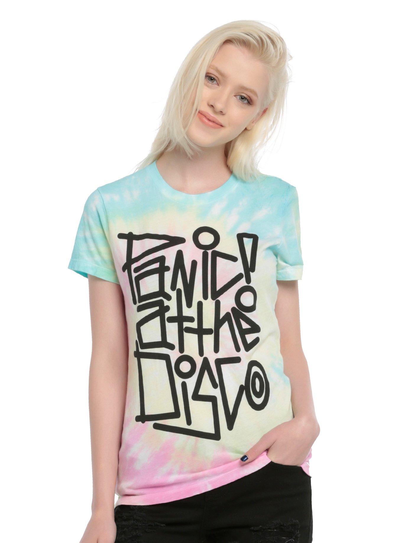 Panic At The Disco Tie Dye Girls T Shirt Hot Topic