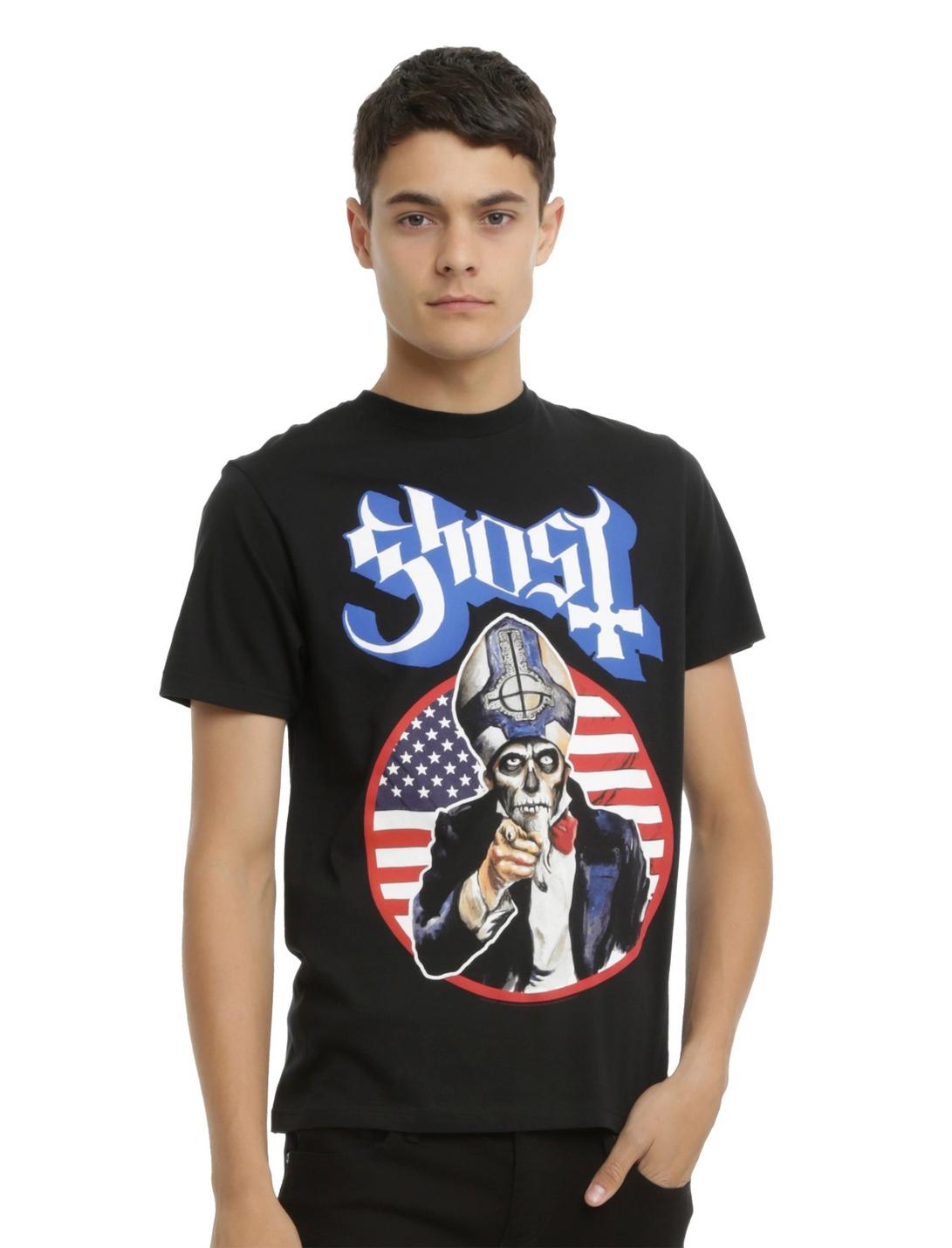 Ghost Wants You T-Shirt, BLACK, hi-res