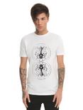 I The Mighty Connector Bees T-Shirt, WHITE, hi-res