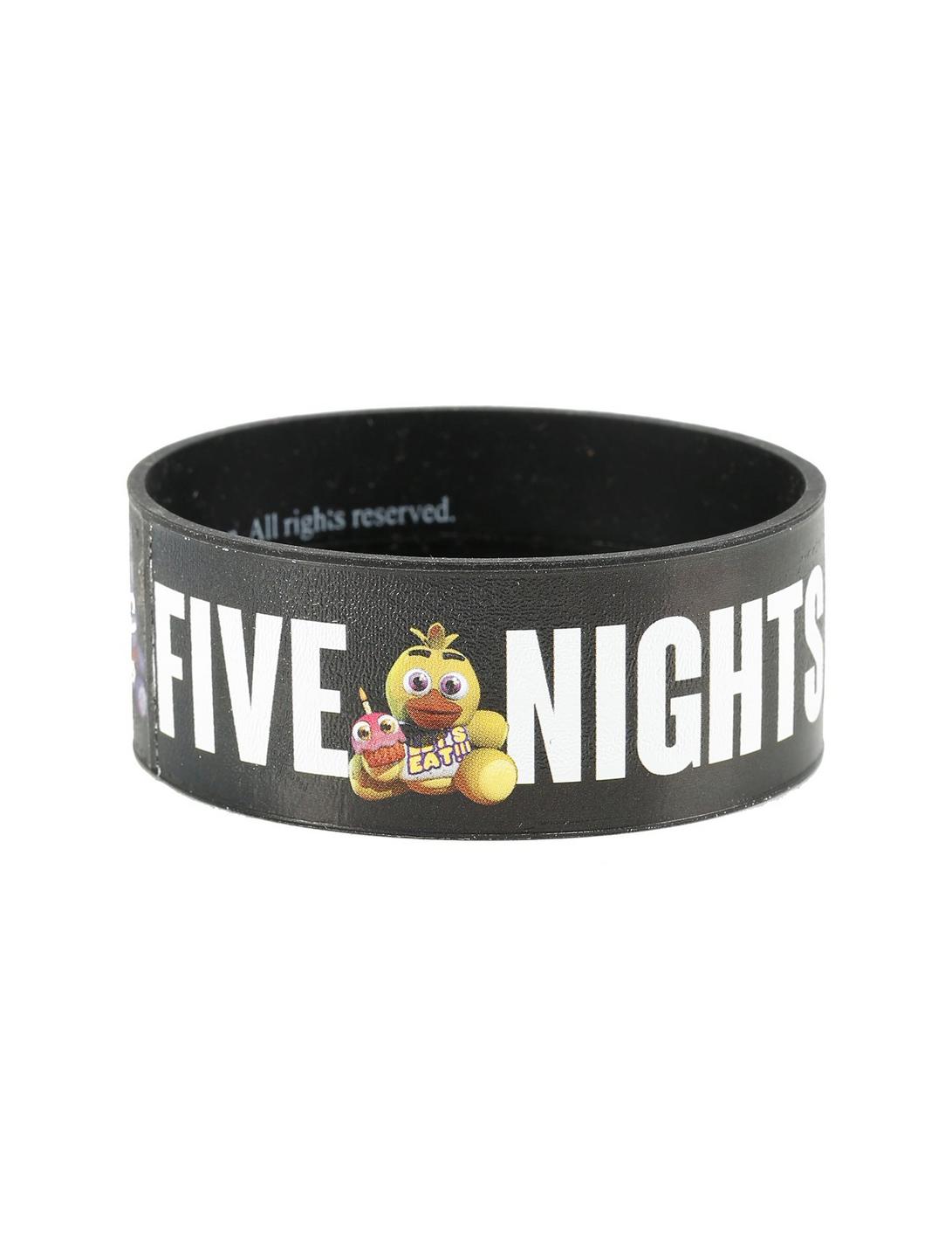 Five Night’s At Freddy’s Stuffed Animals Rubber Bracelet, , hi-res