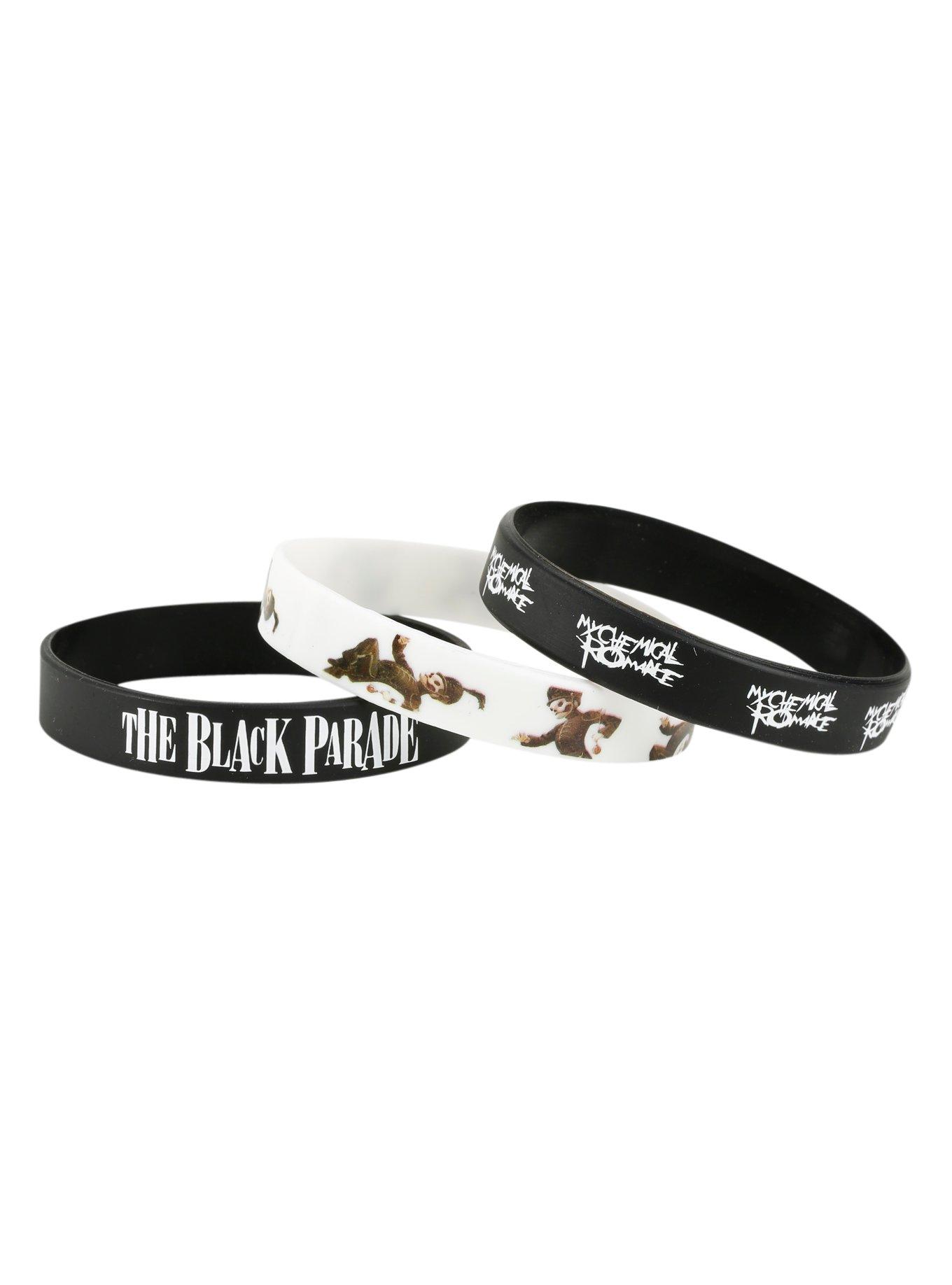 My Chemical Romance The Black Parade Rubber Bracelet Set, , hi-res