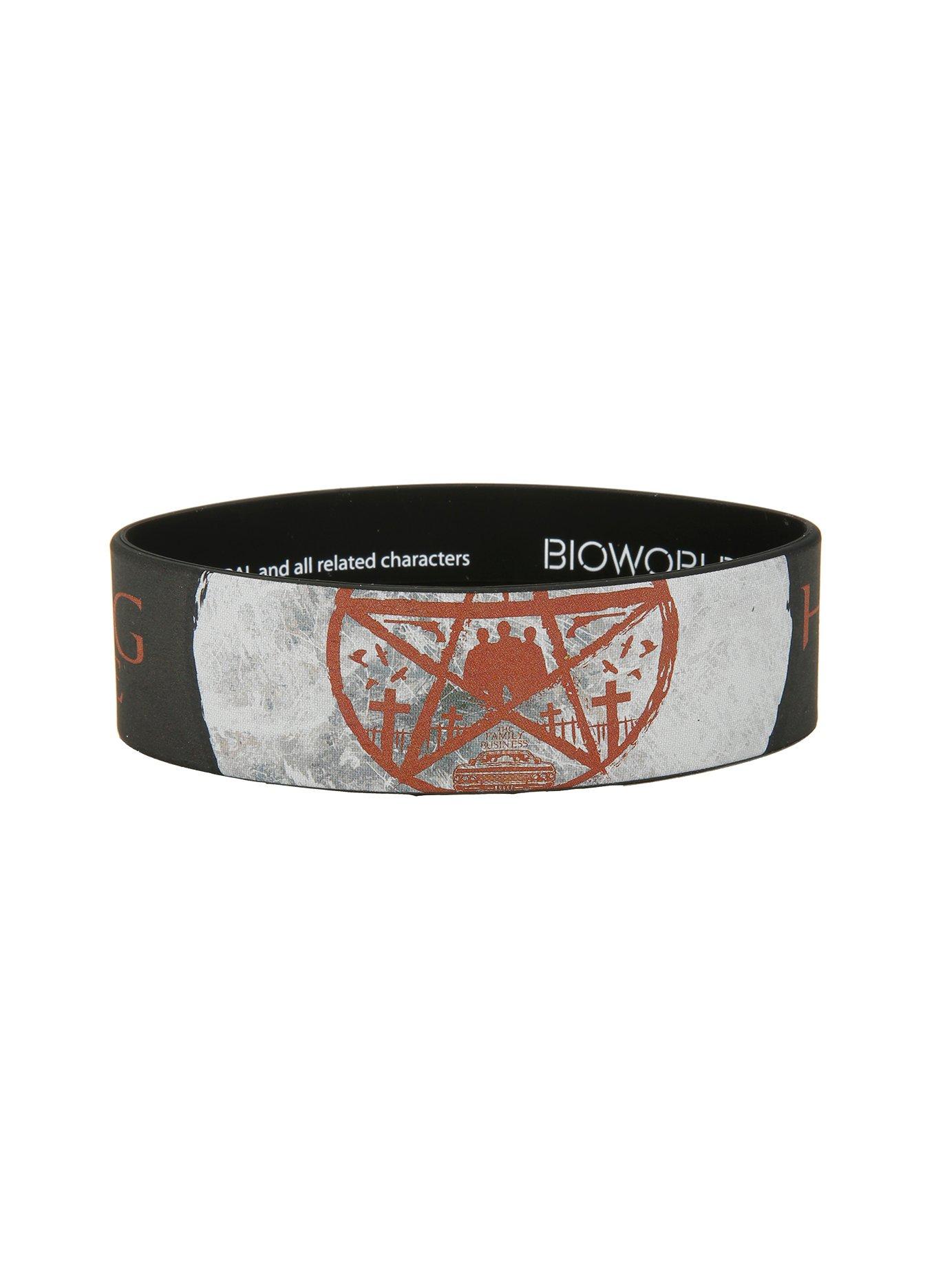 Supernatural Hunting Things Rubber Bracelet, , hi-res