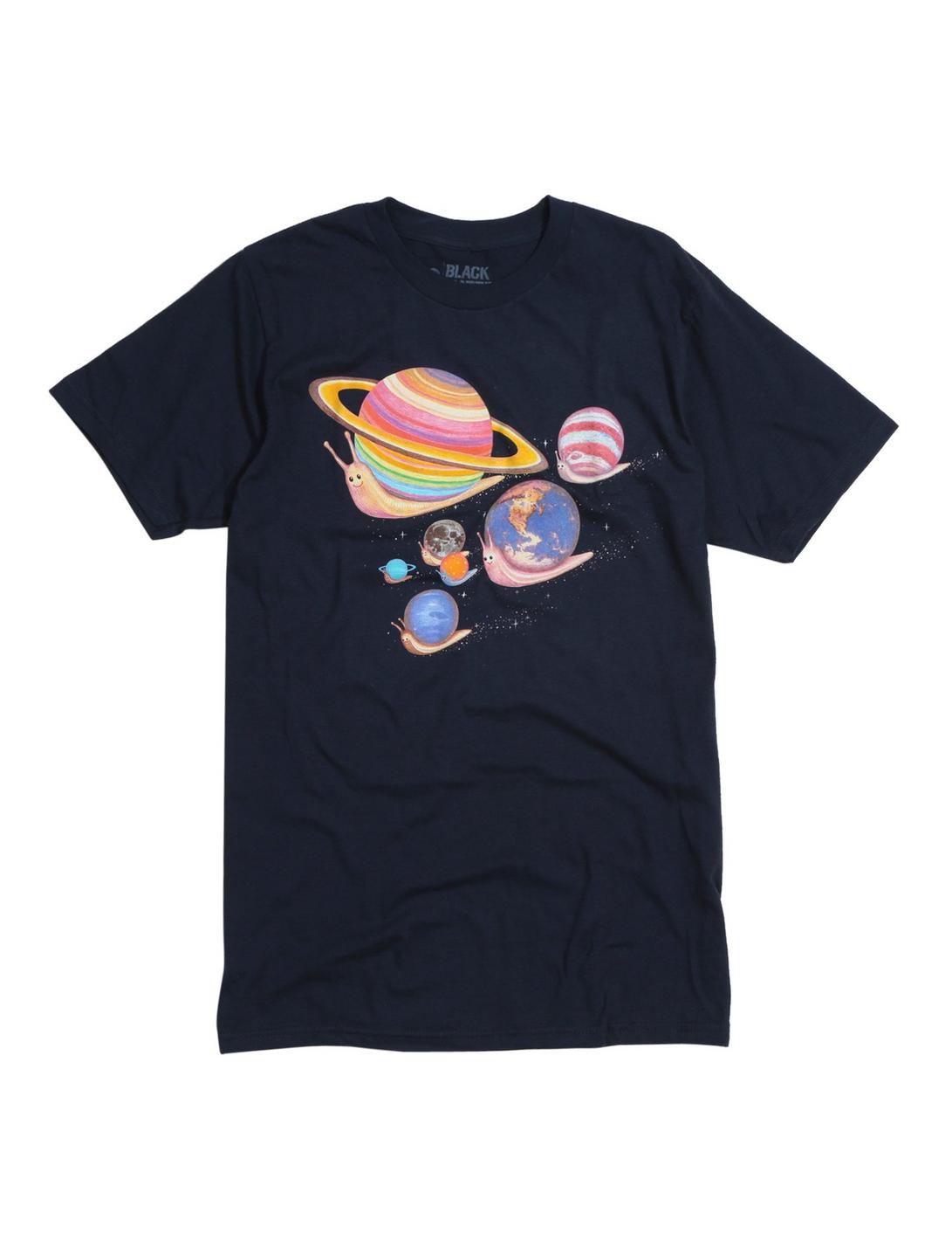 Snail Space T-Shirt, NAVY, hi-res