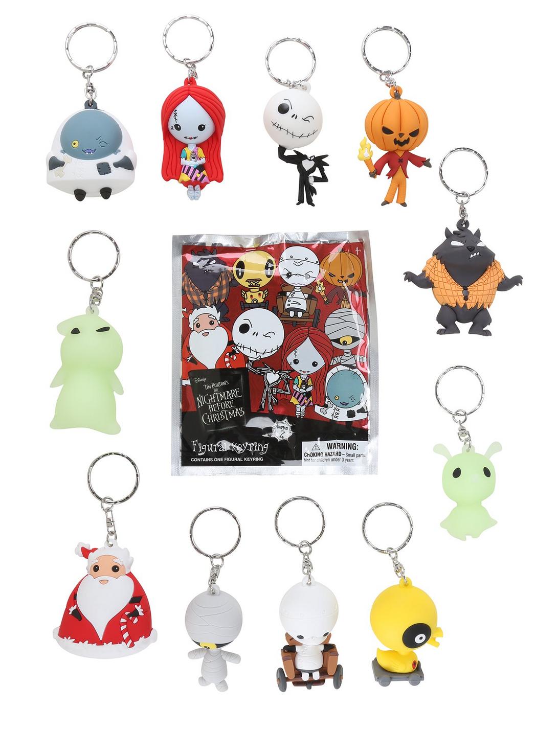The Nightmare Before Christmas Series 2 Figural Key Chain Blind Bag, , hi-res
