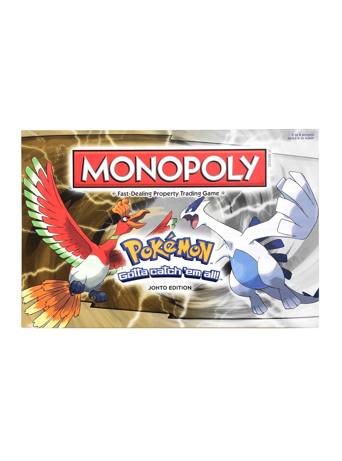 Monopoly Pokemon Gotta catch 'em all! Johto Edition Complete