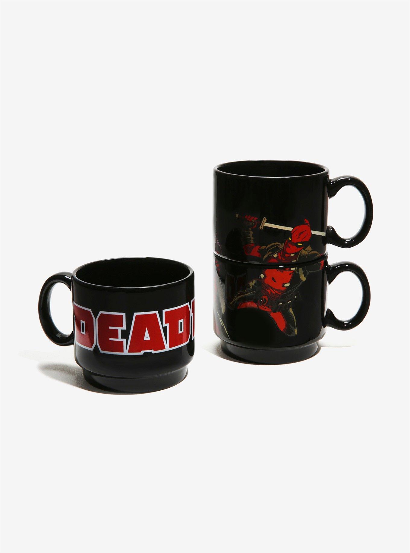 Marvel Deadpool Stacking Mug Set | BoxLunch