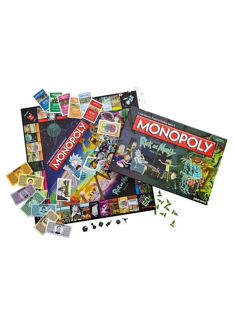 Rick And Morty Monopoly | Hot Topic