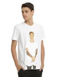 Justin Bieber Photo T-Shirt, WHITE, hi-res