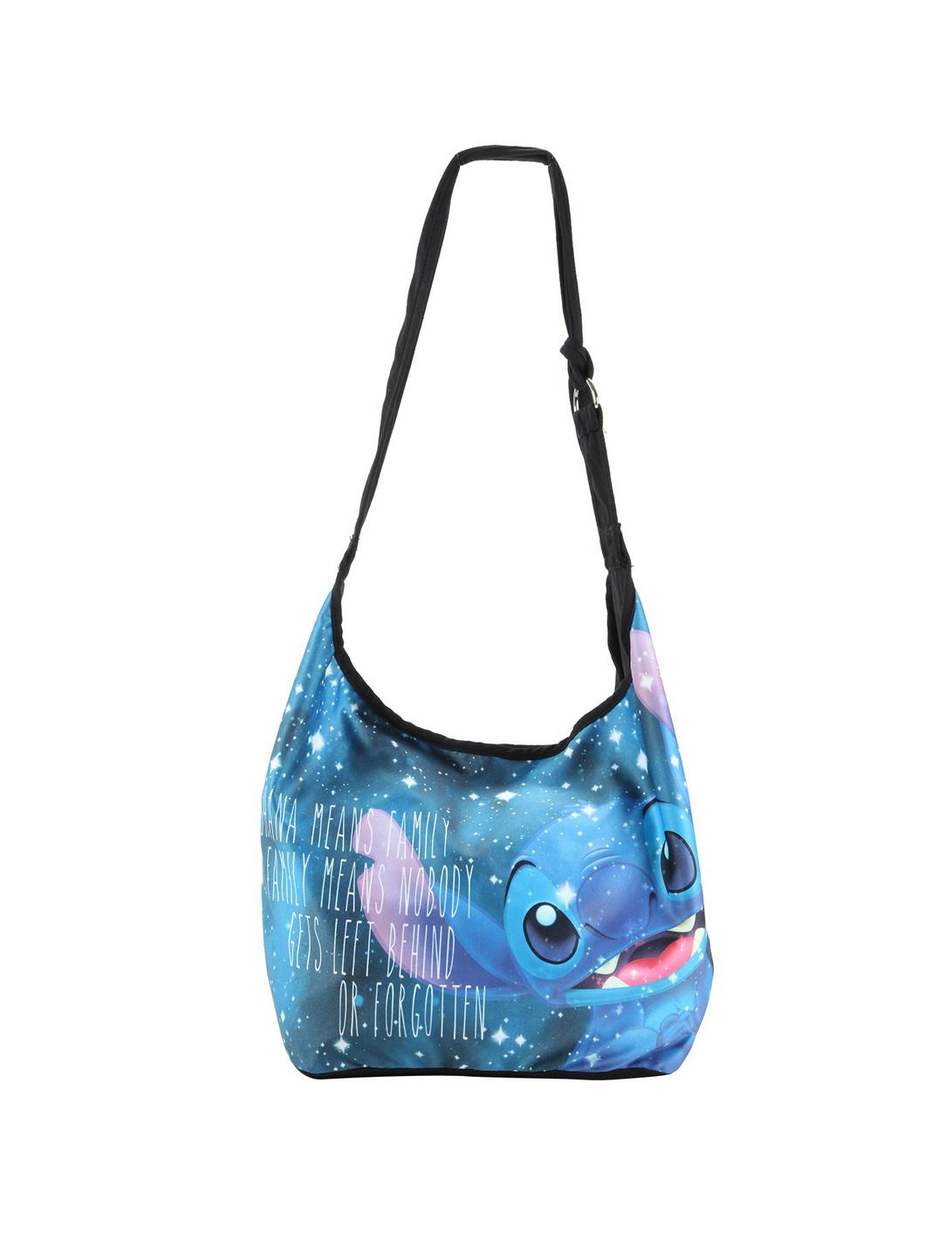 Disney Lilo & Stitch Galaxy Quote Hobo Bag, , hi-res
