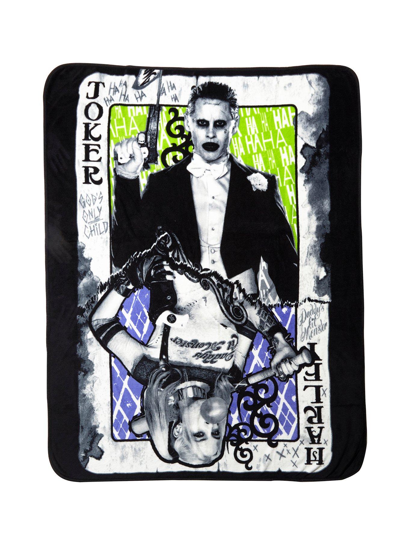 DC Comics Suicide Squad Joker & Harley Card Throw, , hi-res