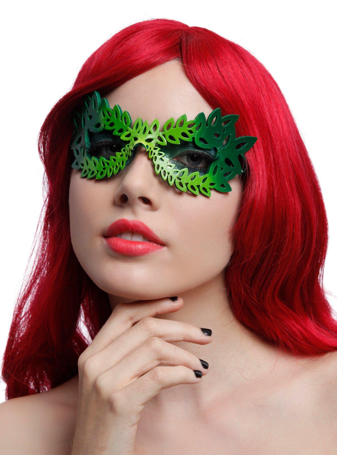 Green Die-Cut Vine Mask, , hi-res