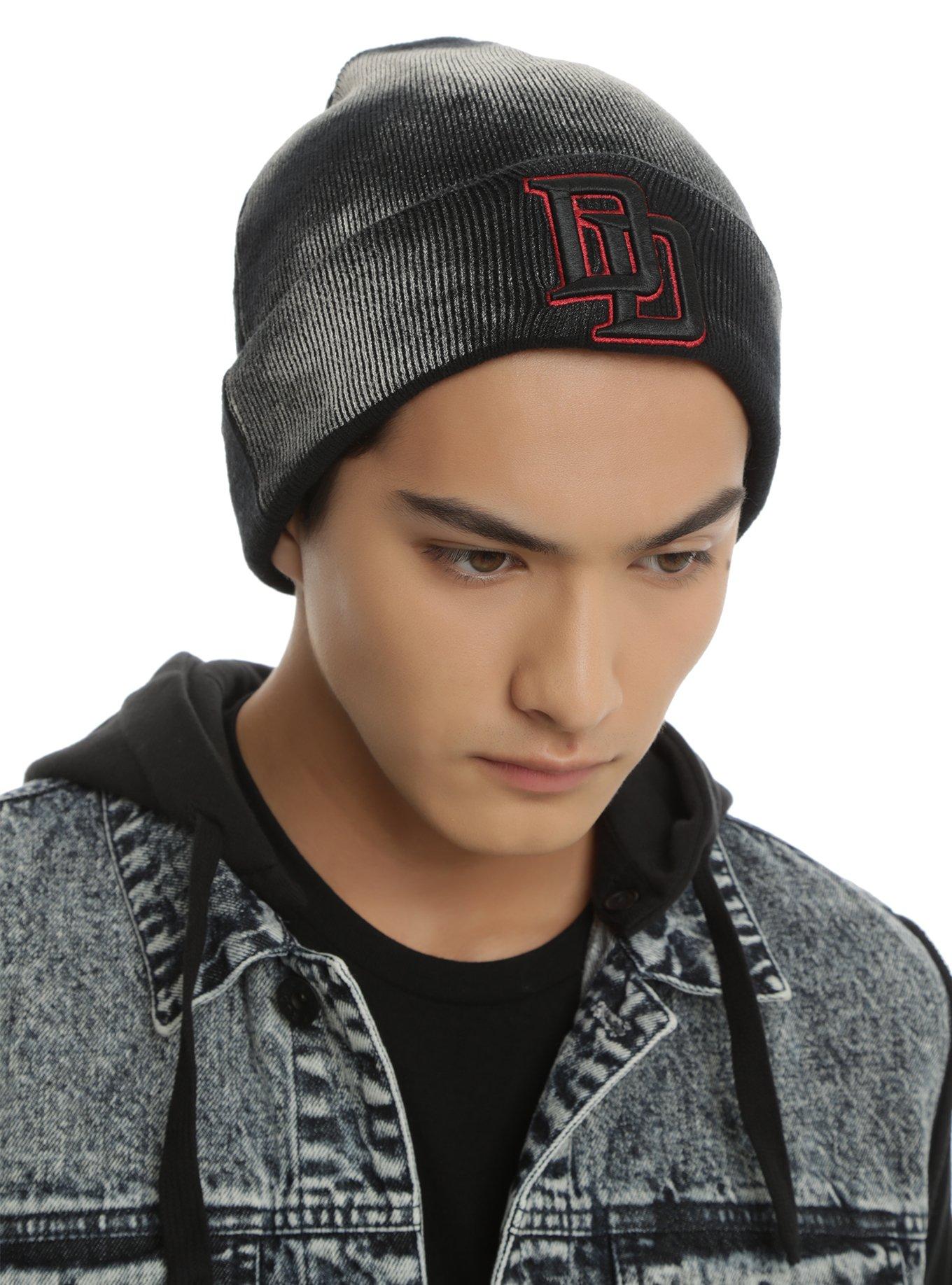 Marvel Daredevil DD Logo Watchman Beanie, , hi-res