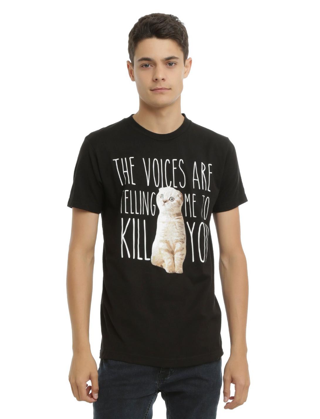 Kitten Voices T-Shirt, BLACK, hi-res