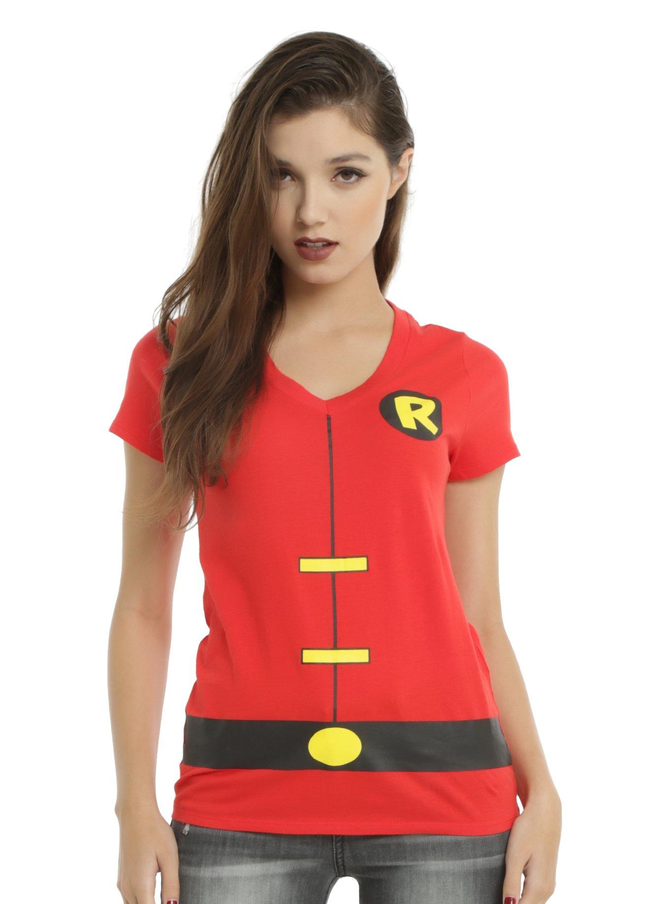 Hot Topic, Shirts, Teen Titans Go Robin Dc Comics Batman