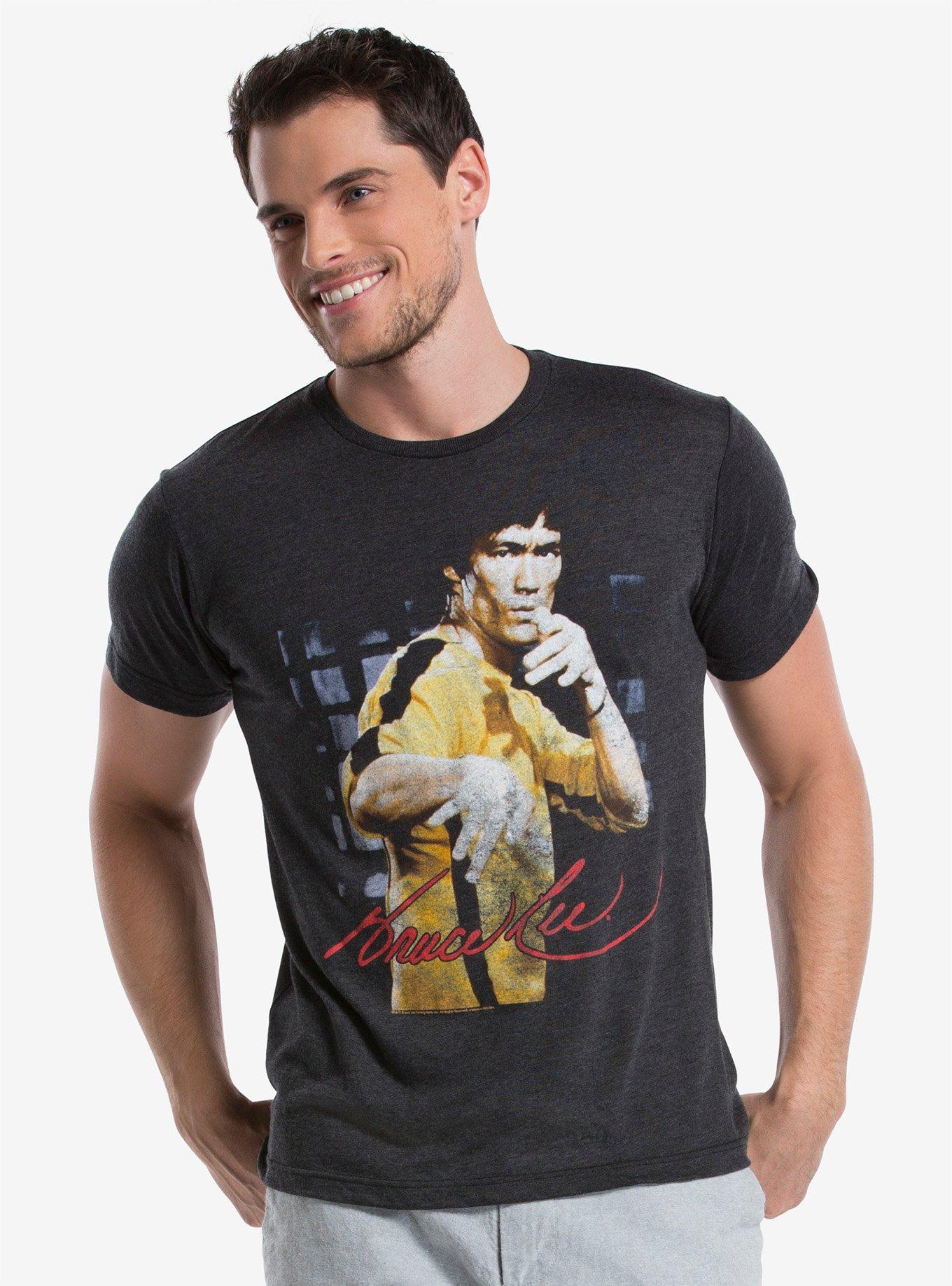 Bruce Lee Graphic T-Shirt, BLACK, hi-res