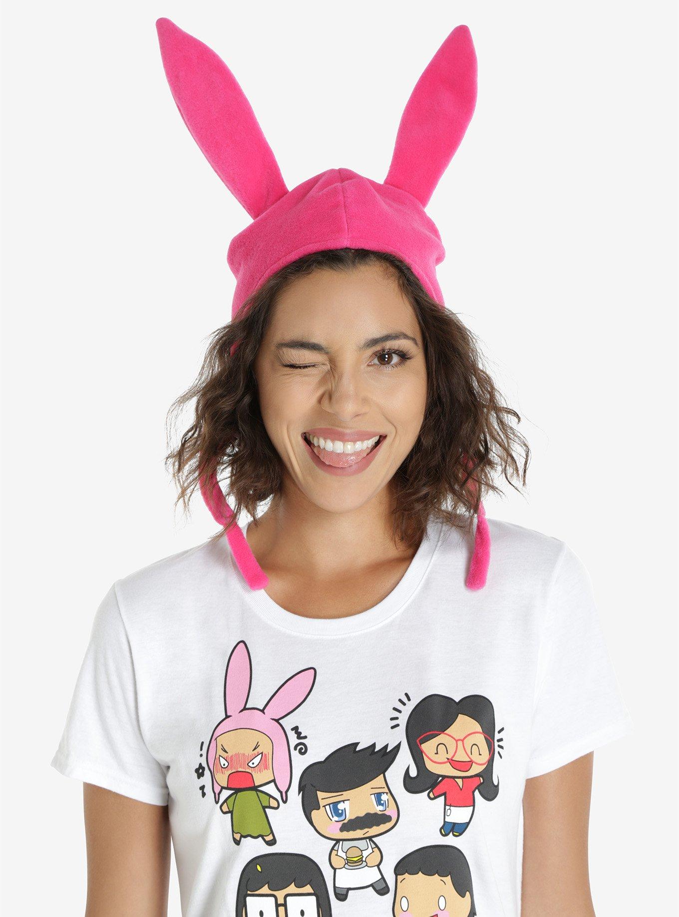 Bobs Burgers Hat Lousie Belcher Hat Baby Bunny Hat Louise 