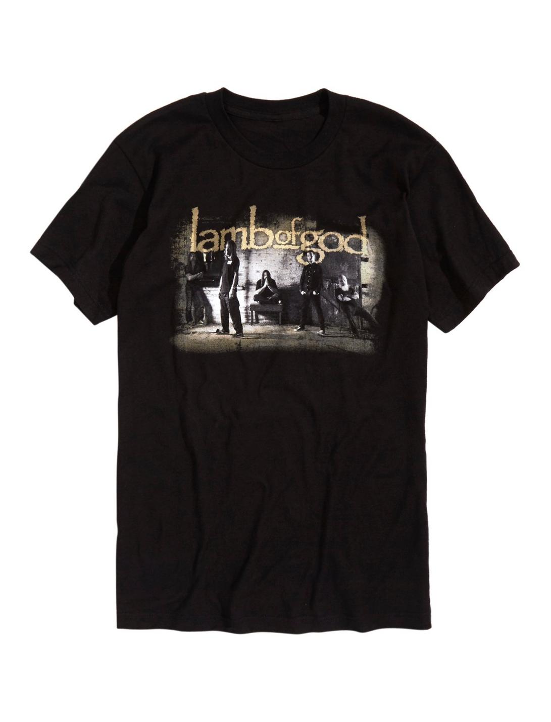 Lamb Of God Photo T-Shirt, BLACK, hi-res