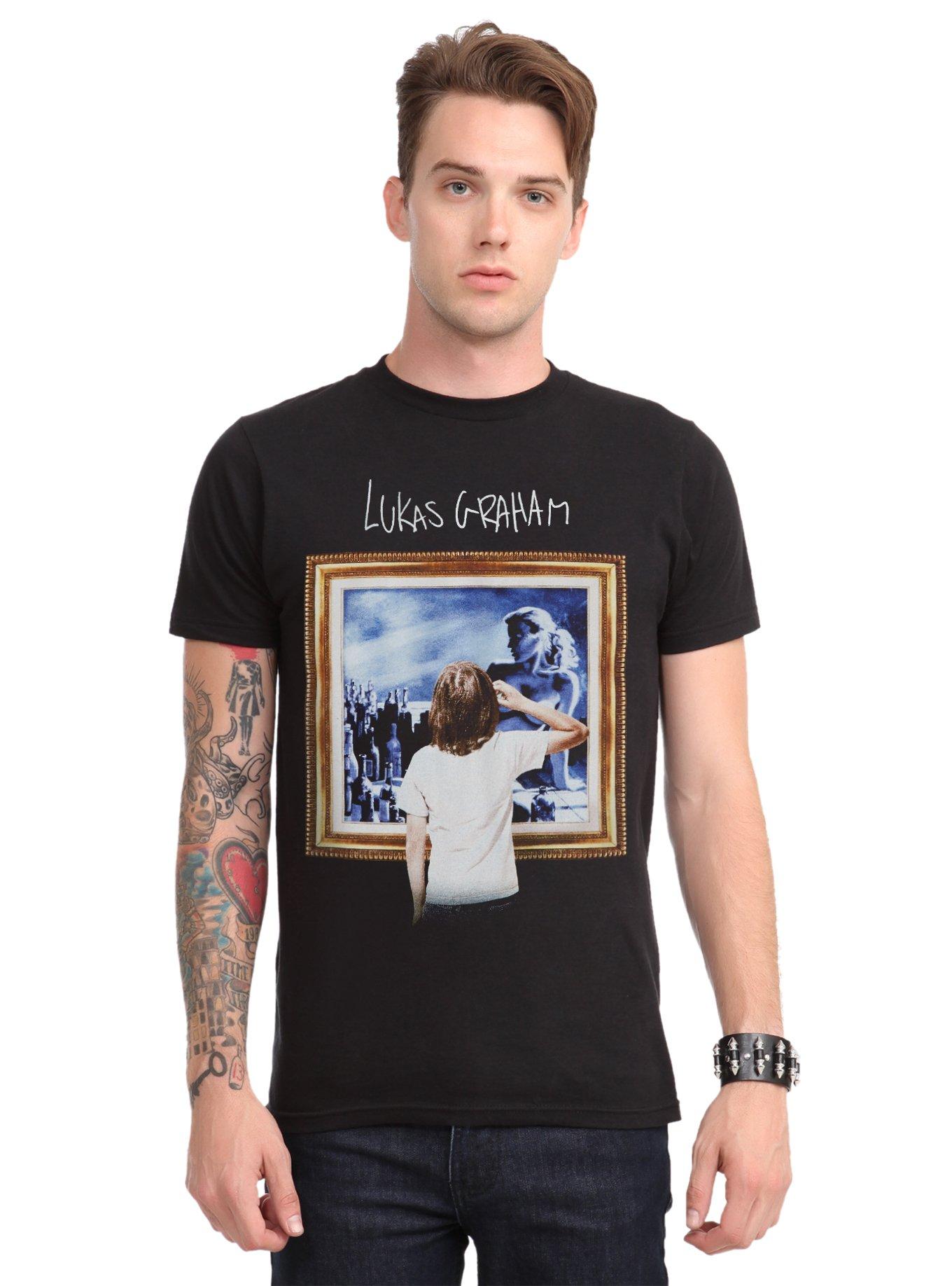 Lukas Graham Picture T-Shirt, BLACK, hi-res