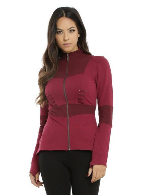 Her Universe Women Of Marvel The Scarlet Witch Jacket | Hot Topic