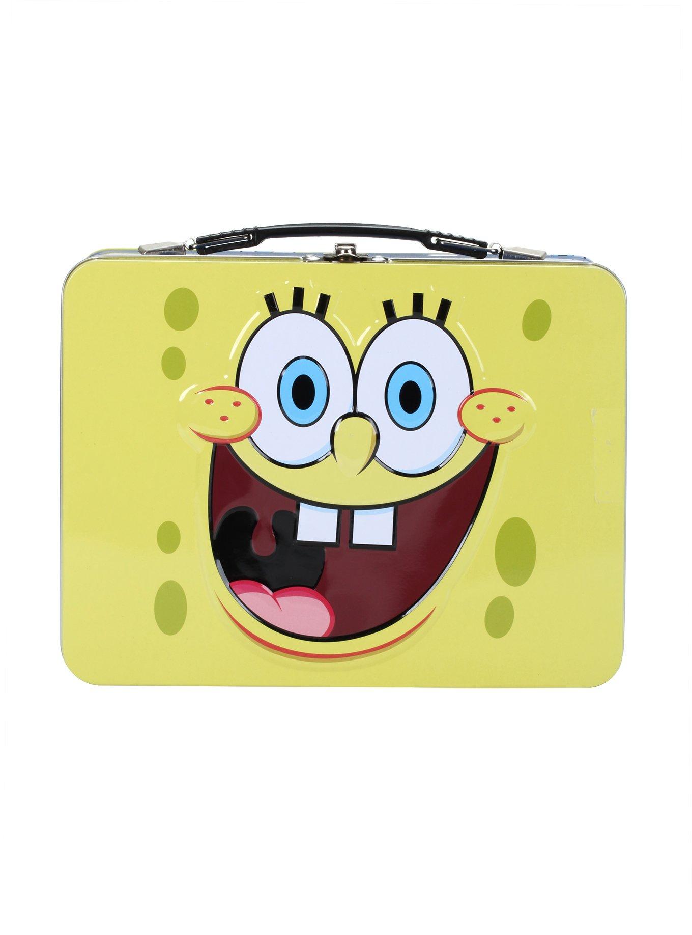 Spongebob Squarepants Collectible Metal Lunchbox. 