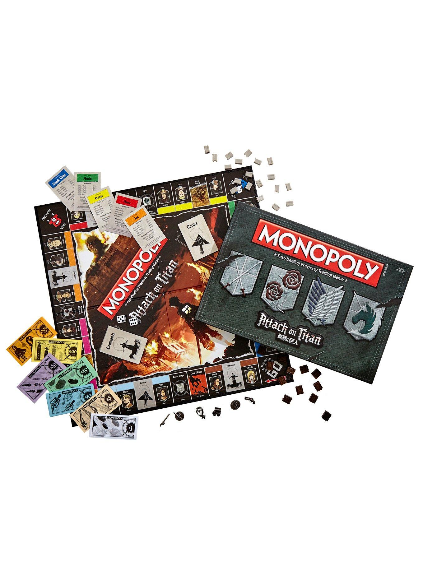 Attack On Titan Monopoly, , hi-res
