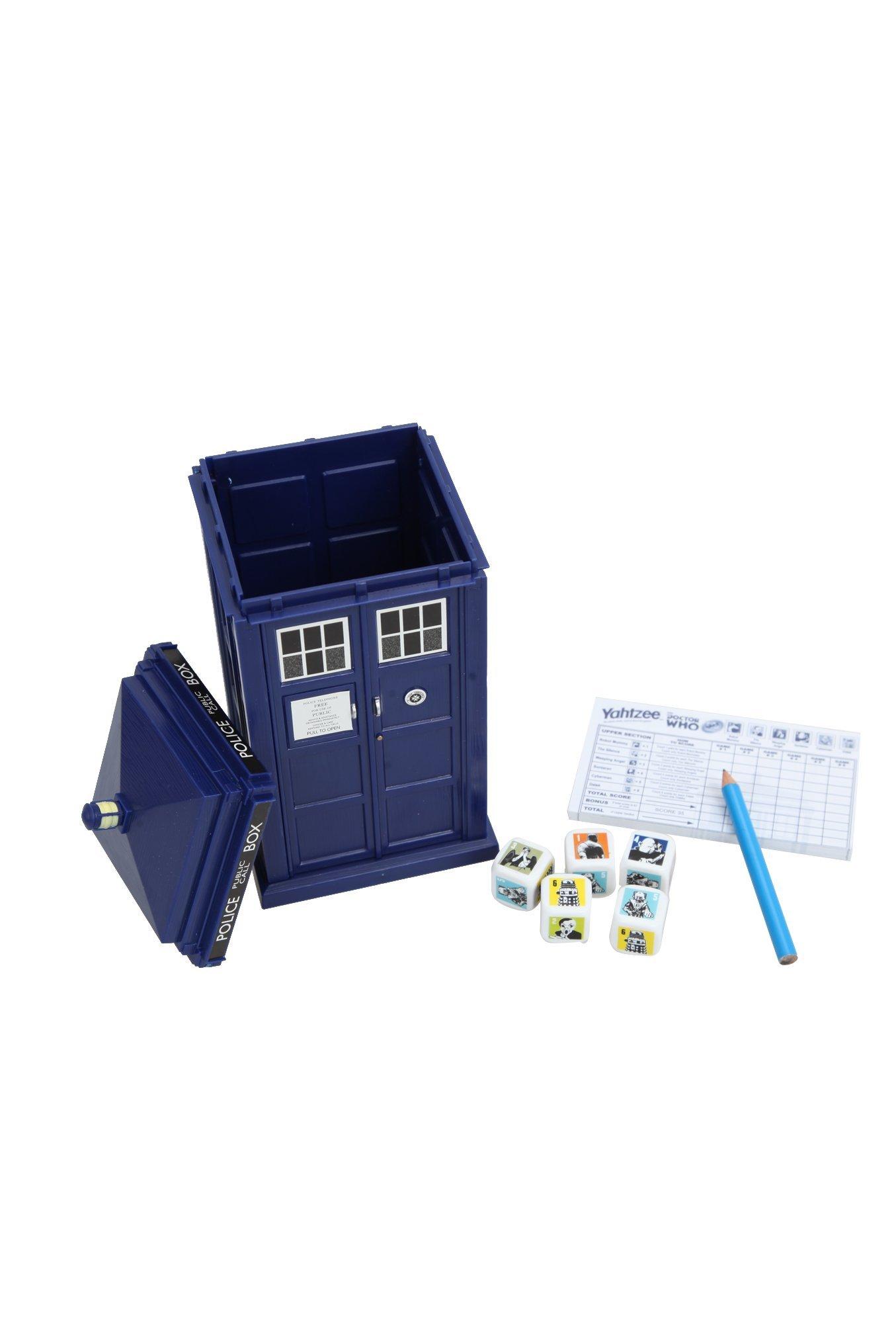 Doctor Who Yahtzee 50th Anniversary Collector's Edition Dice Game, , hi-res