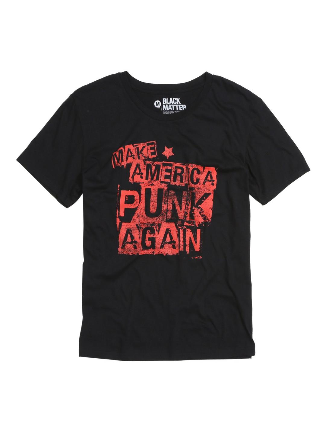 Make America Punk T-Shirt, BLACK, hi-res