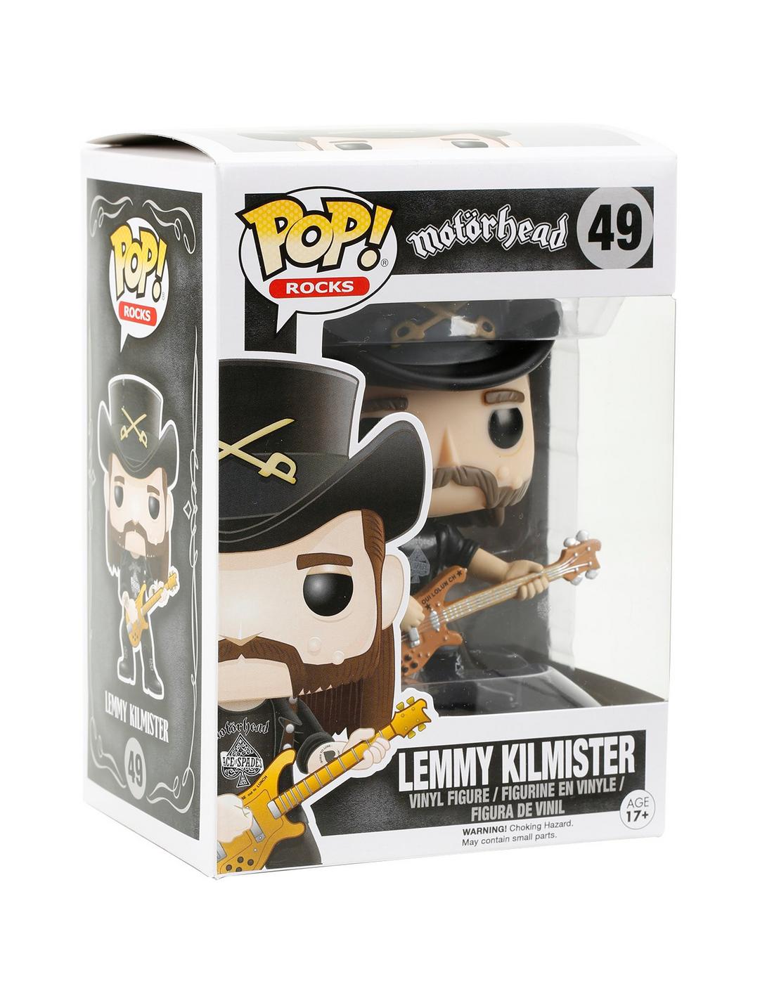 Funko Motörhead Pop! Rocks Lemmy Kilmister Vinyl Figure, , hi-res