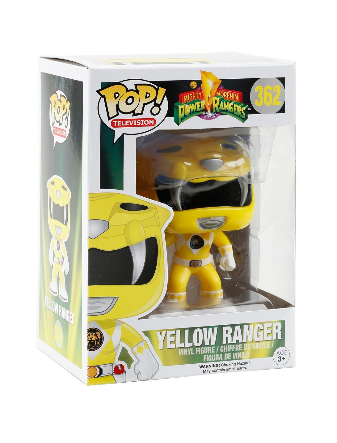 Funko Mighty Morphin Power Rangers Pop! Television Yellow Ranger Vinyl Figure, , hi-res