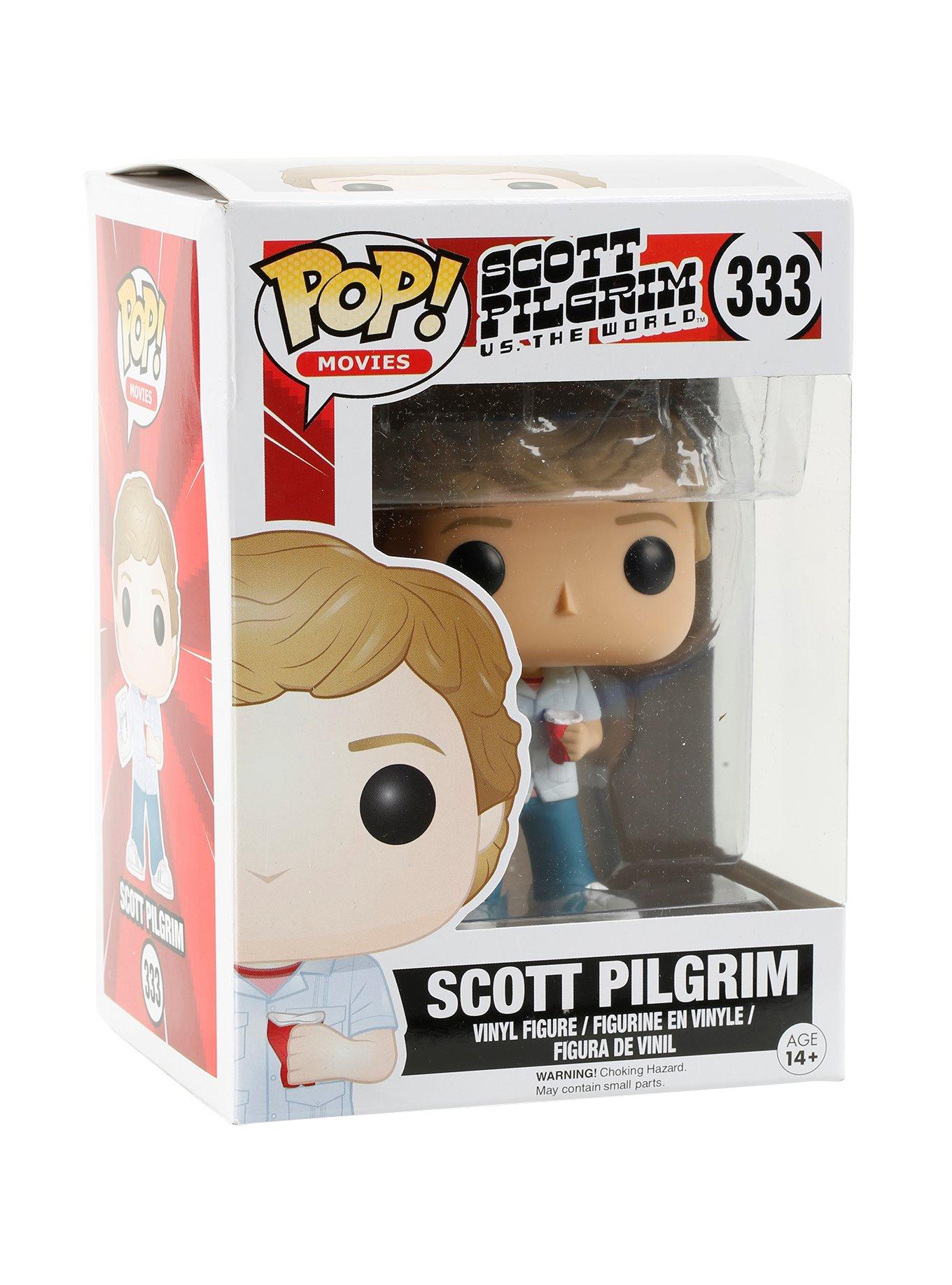 Funko Scott Pilgrim Vs The World Pop Movies Scott Pilgrim Vinyl Figure Hot Topic 4453