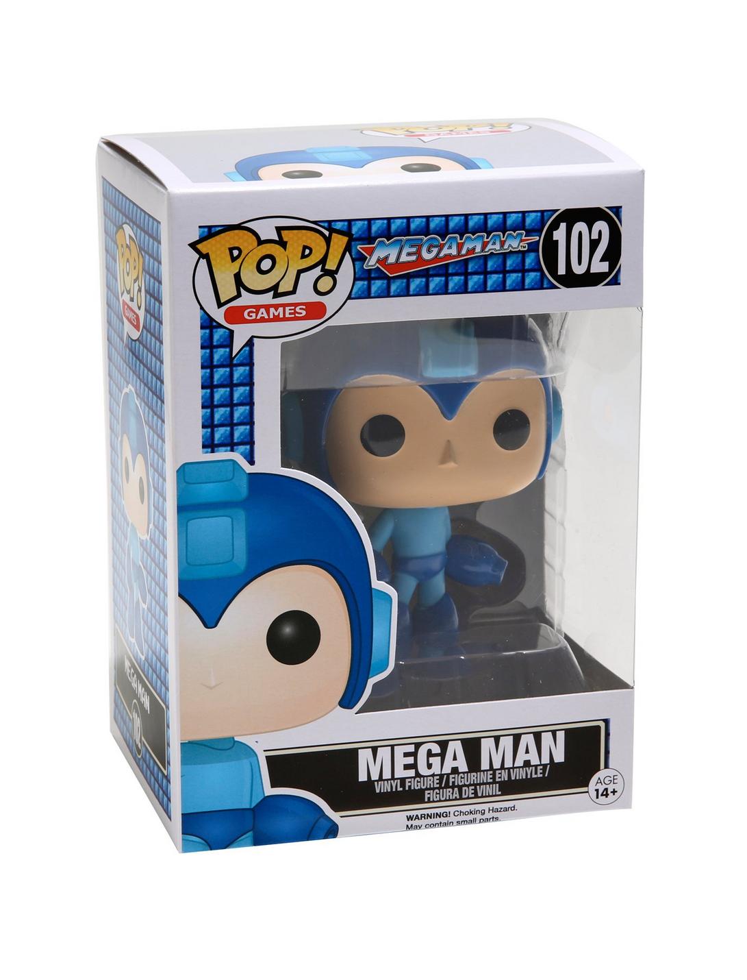 Funko Mega Man Pop! Games 102 Mega Man Vinyl Figure, , hi-res