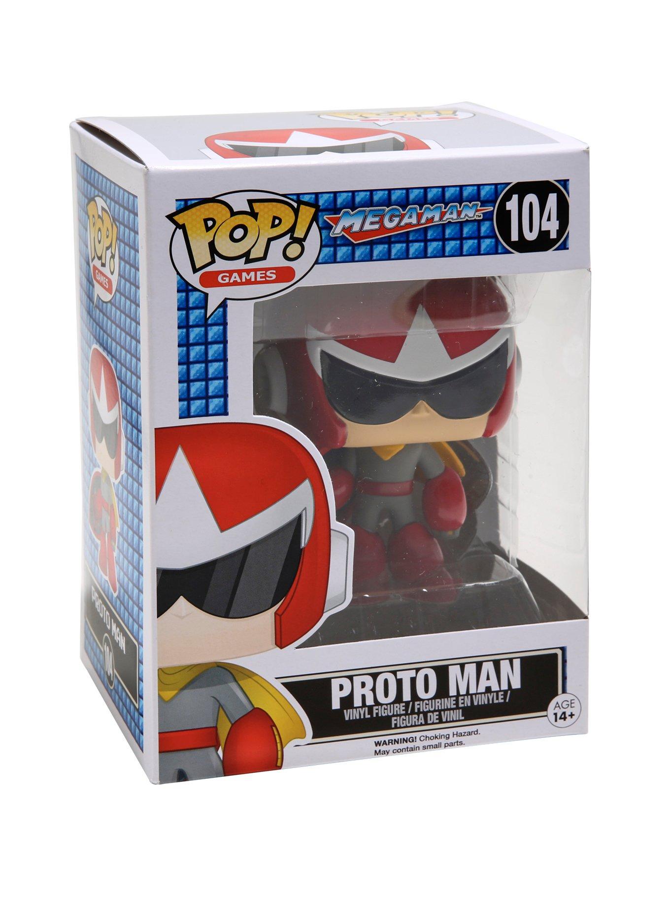 Funko Mega Man Pop! Games 104 Proto Man Vinyl Figure, , hi-res