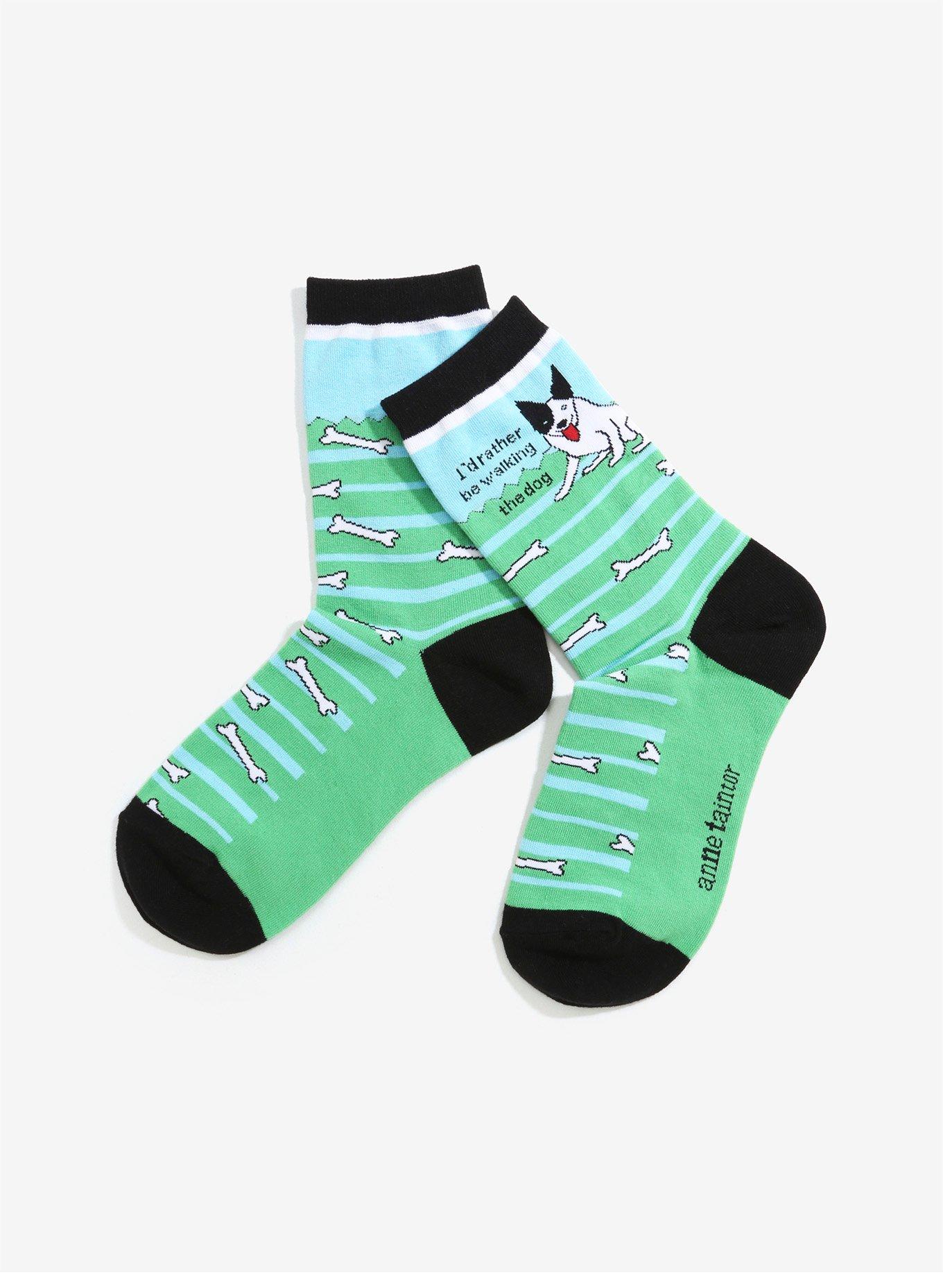 Anne Taintor Walking The Dogs Socks, , hi-res