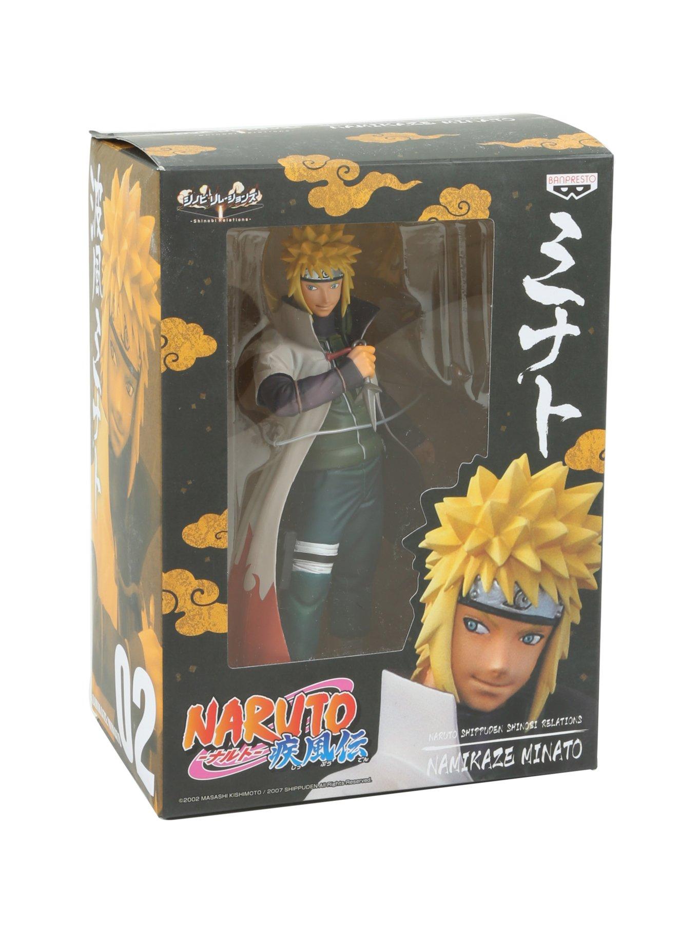 Banpresto Naruto Shippuden DXF Shinobi Relations Series 1 Namikaze Minato Action Figure, , hi-res