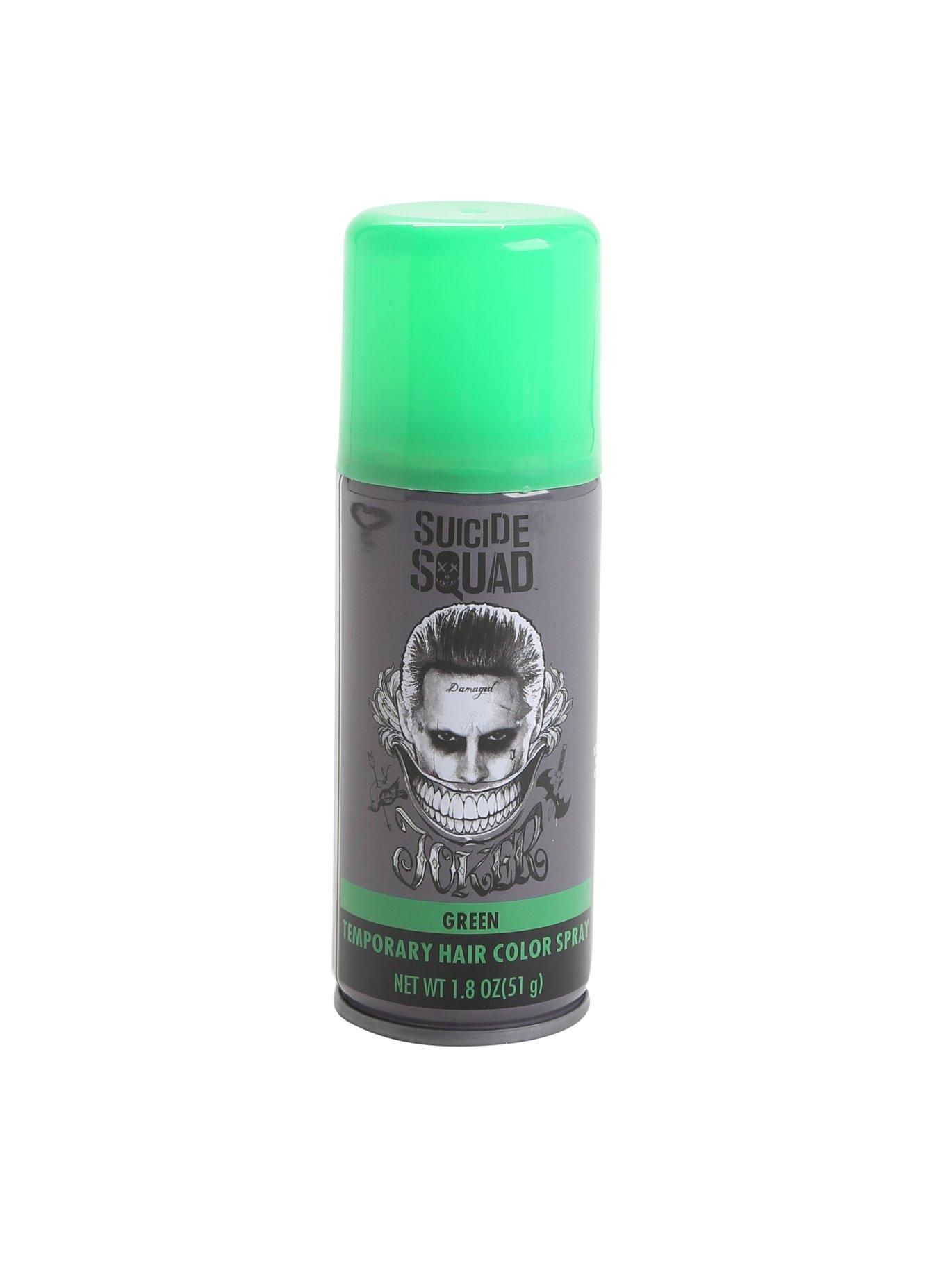 DC Comics Suicide Squad Joker Temporary Hair Color Spray, , hi-res