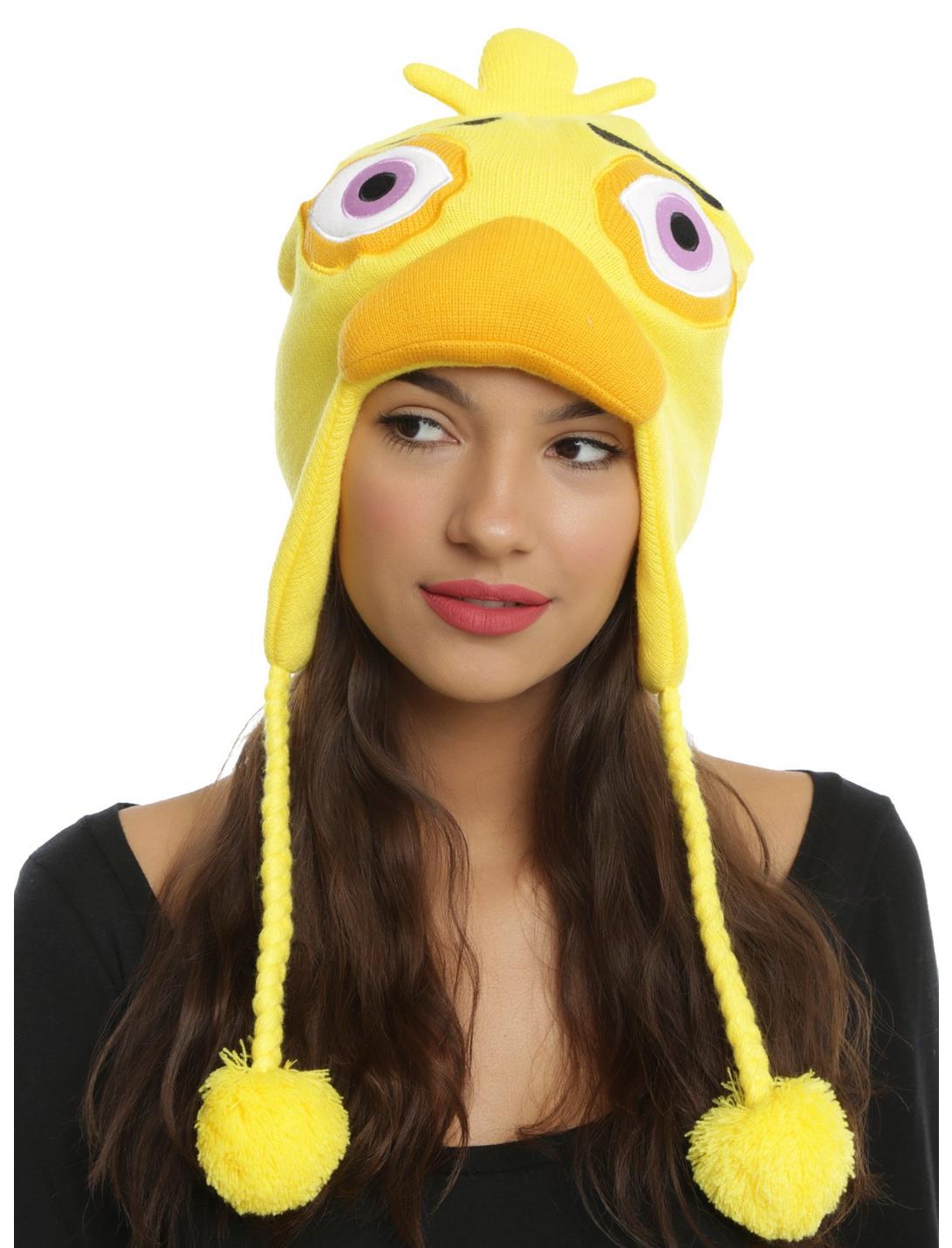 Five Nights At Freddy's Chica Face Beanie, , hi-res