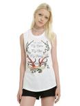 Outlander The Wedding Girls Muscle Top, WHITE, hi-res