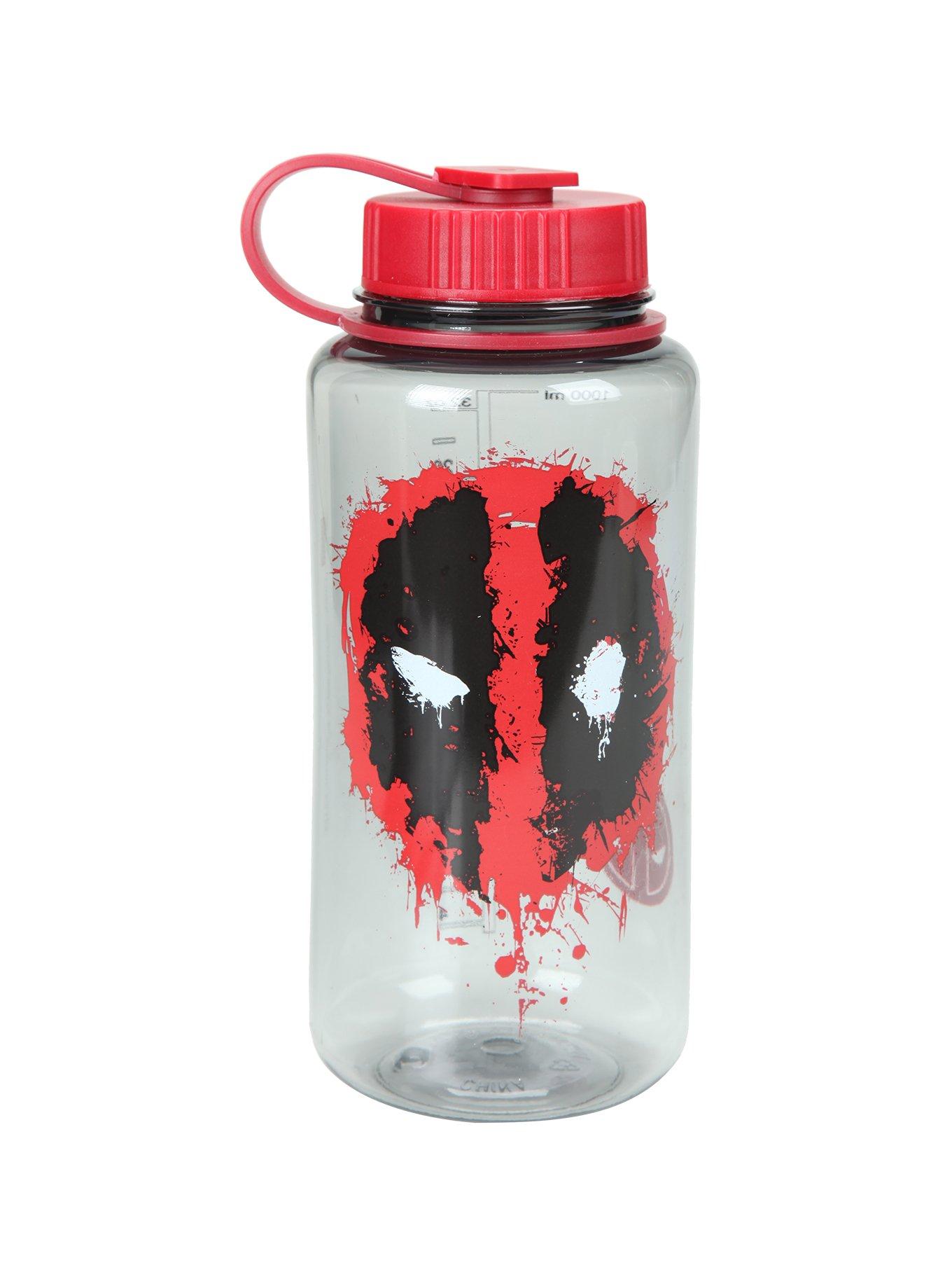 Marvel Deadpool Splatter Logo 32 Oz. Tritan Water Bottle, , hi-res