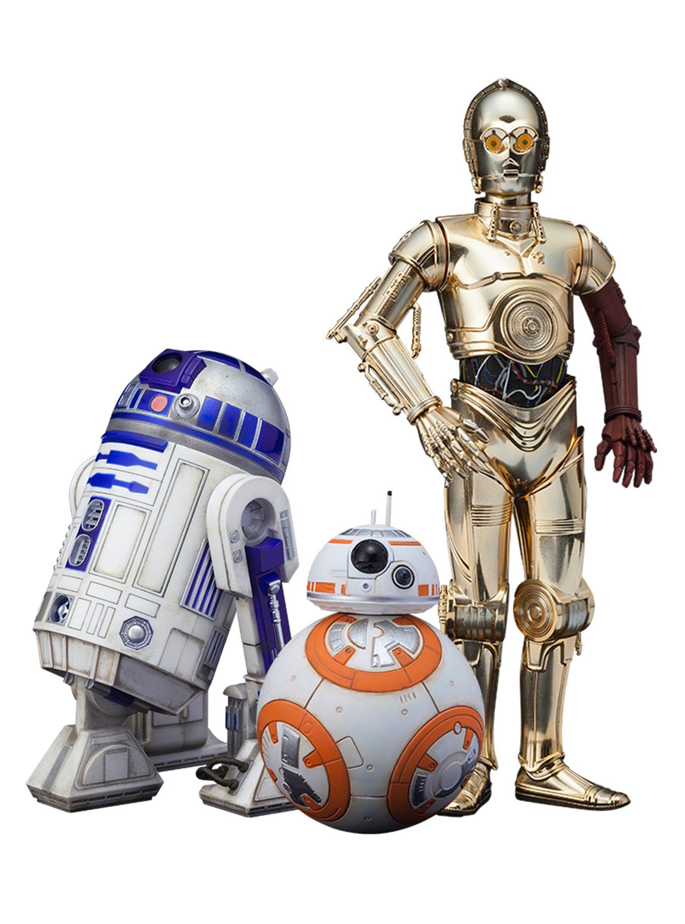 Star Wars Droid 3 Pack ARTFX+ Statues | Hot Topic