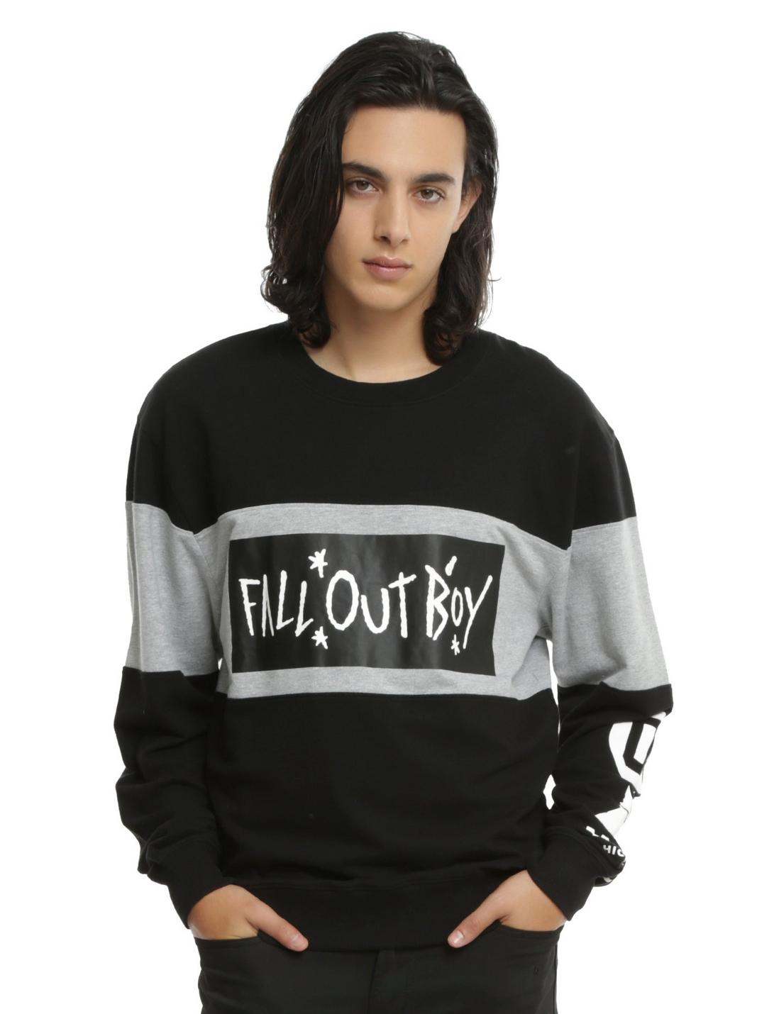 Fall Out Boy Panel Logo Sweatshirt, MULTI, hi-res